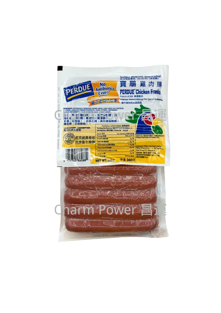 [CHUS000189] USA Baodiao Chicken Sausage 340G*32 Packs/Carton