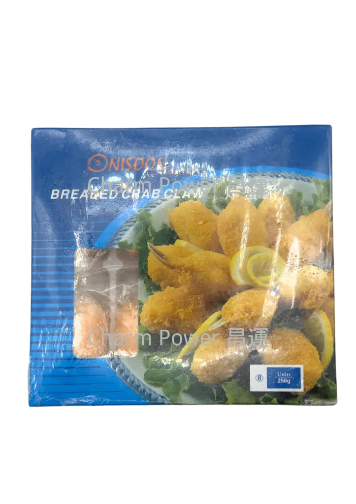 [CRCN000629] NISOON 黃金 炸蟹鉗 8個 250G/盒