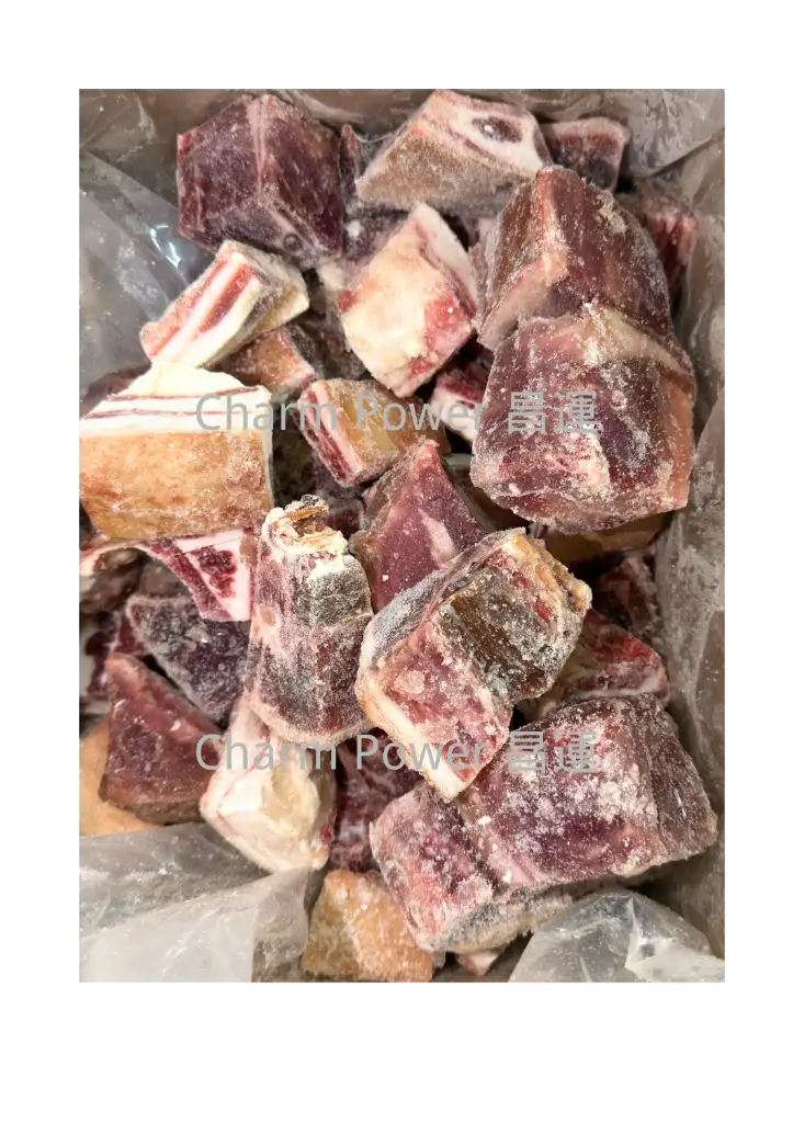 中國 帶皮羊肉 切粒