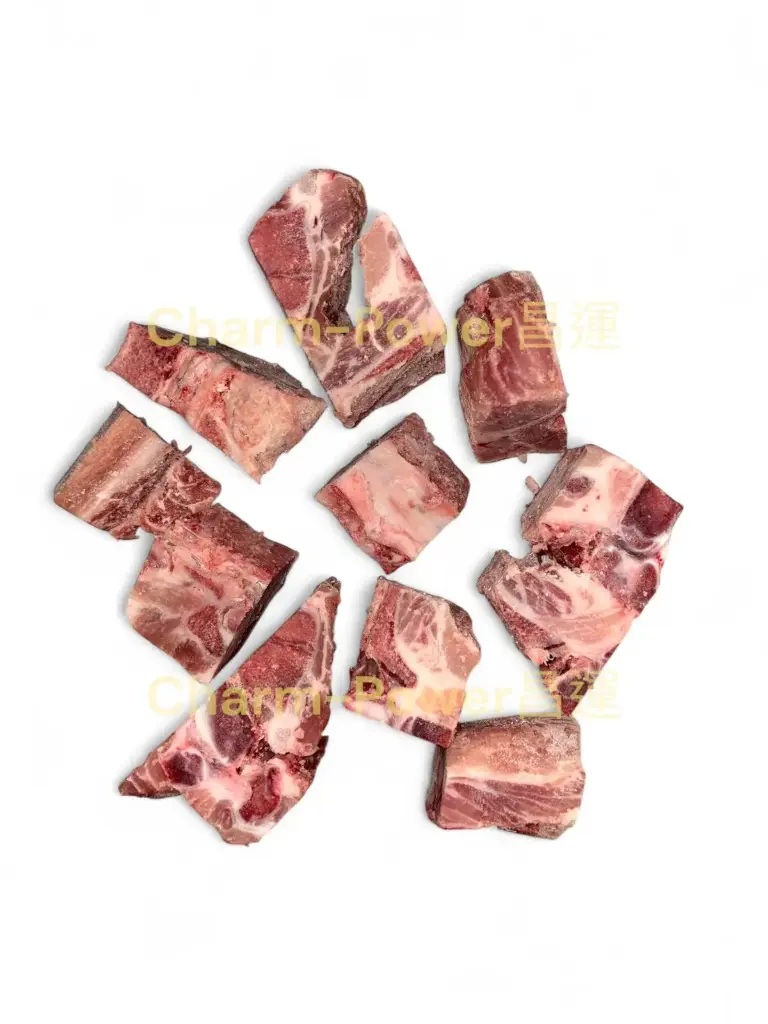 Processed Pork Soup Bone/Back Bone, Cut 1.5 Inch/4cm