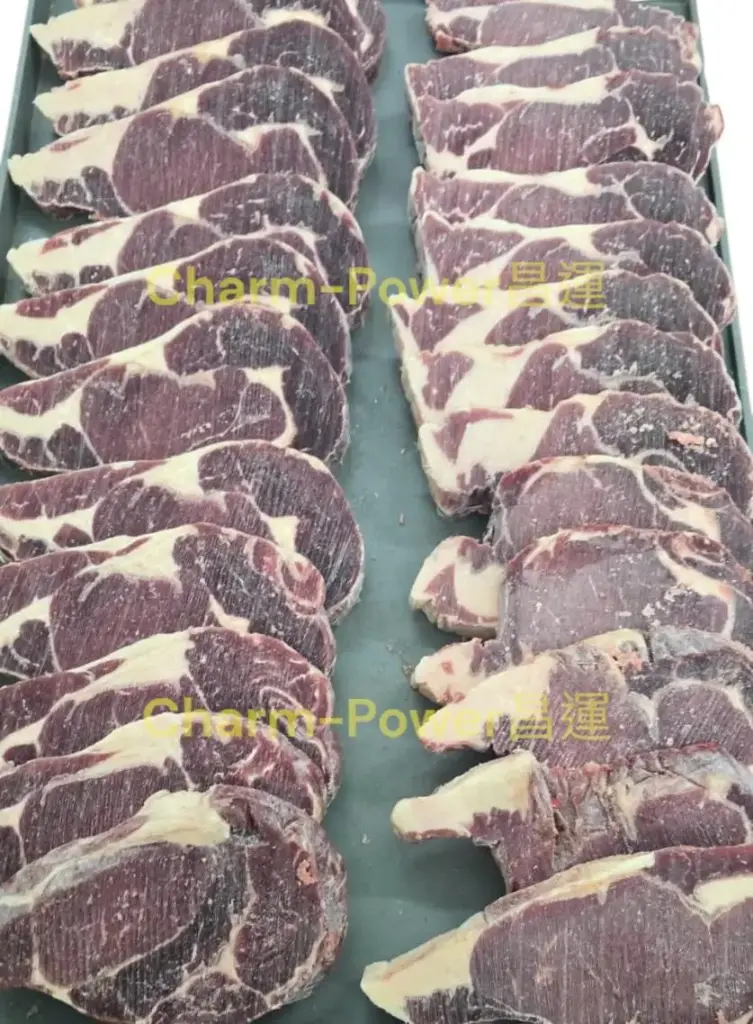 加工 牛柳頭 切扒 4分