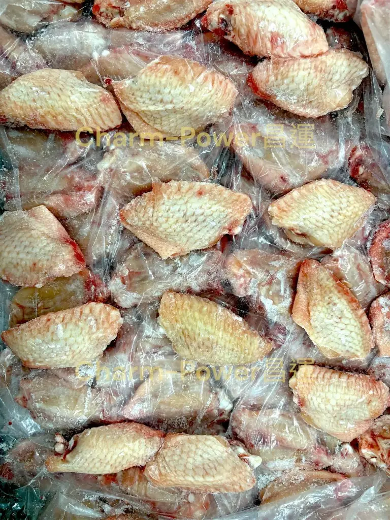 [CHBR001768] Brazil GUI BON Chicken Mid-Joint Wings 40-50G 33.1LB/Carton