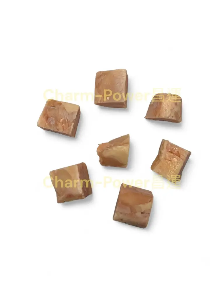 加工 去皮雞上腿 切粒 4cm