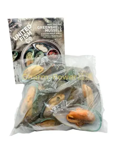[SHNZ000041] UNITED半殼青口(L) ,1KG*12盒/箱