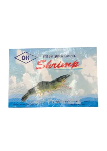 [PRVN000176] OH 天然 原隻虎蝦10頭 1KG*10盒/箱